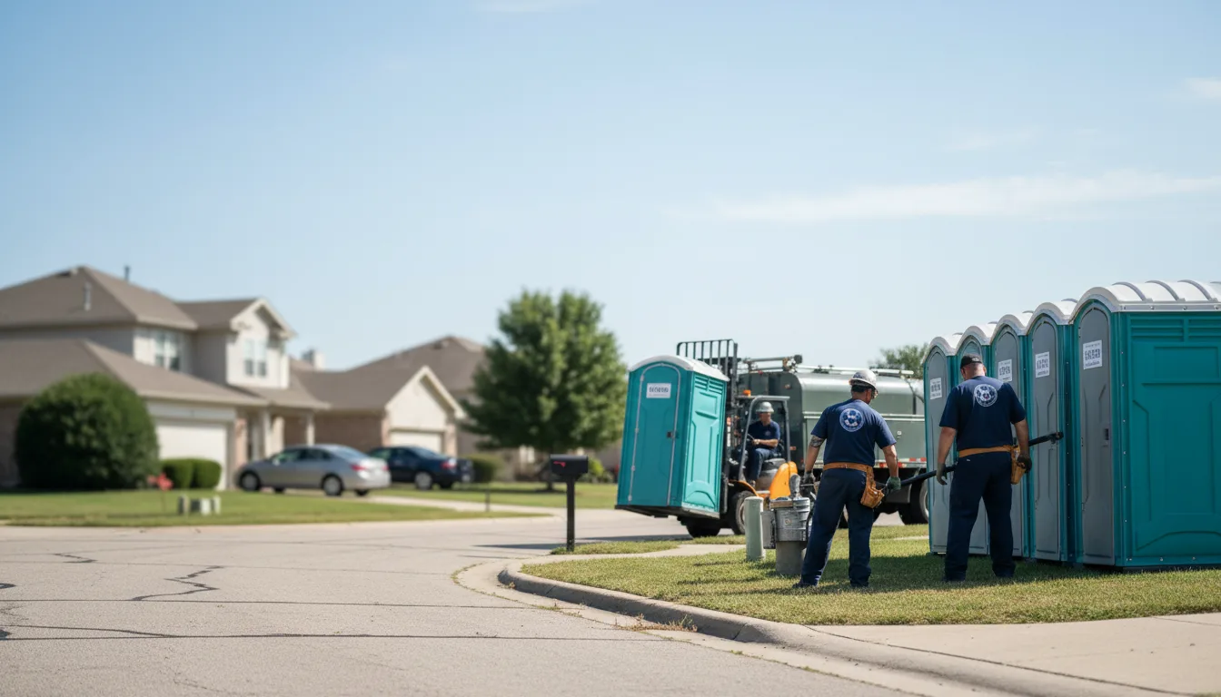 Porta Potty Rental in Columbus Grove, OH near me